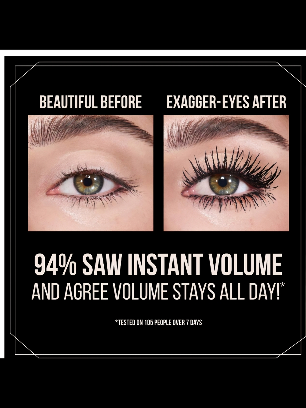 Charlotte tilbury Exagger-Eyes Volume Mascara — Black - Picture 2 of 4